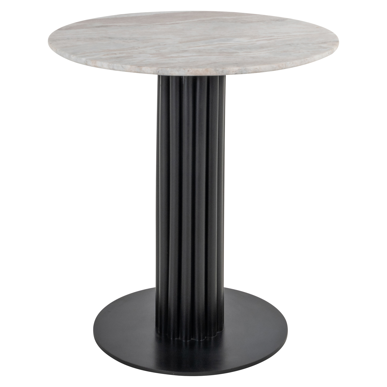 Mesa de bistró Nyon Blush beige 75Ø - Richmond Interiors