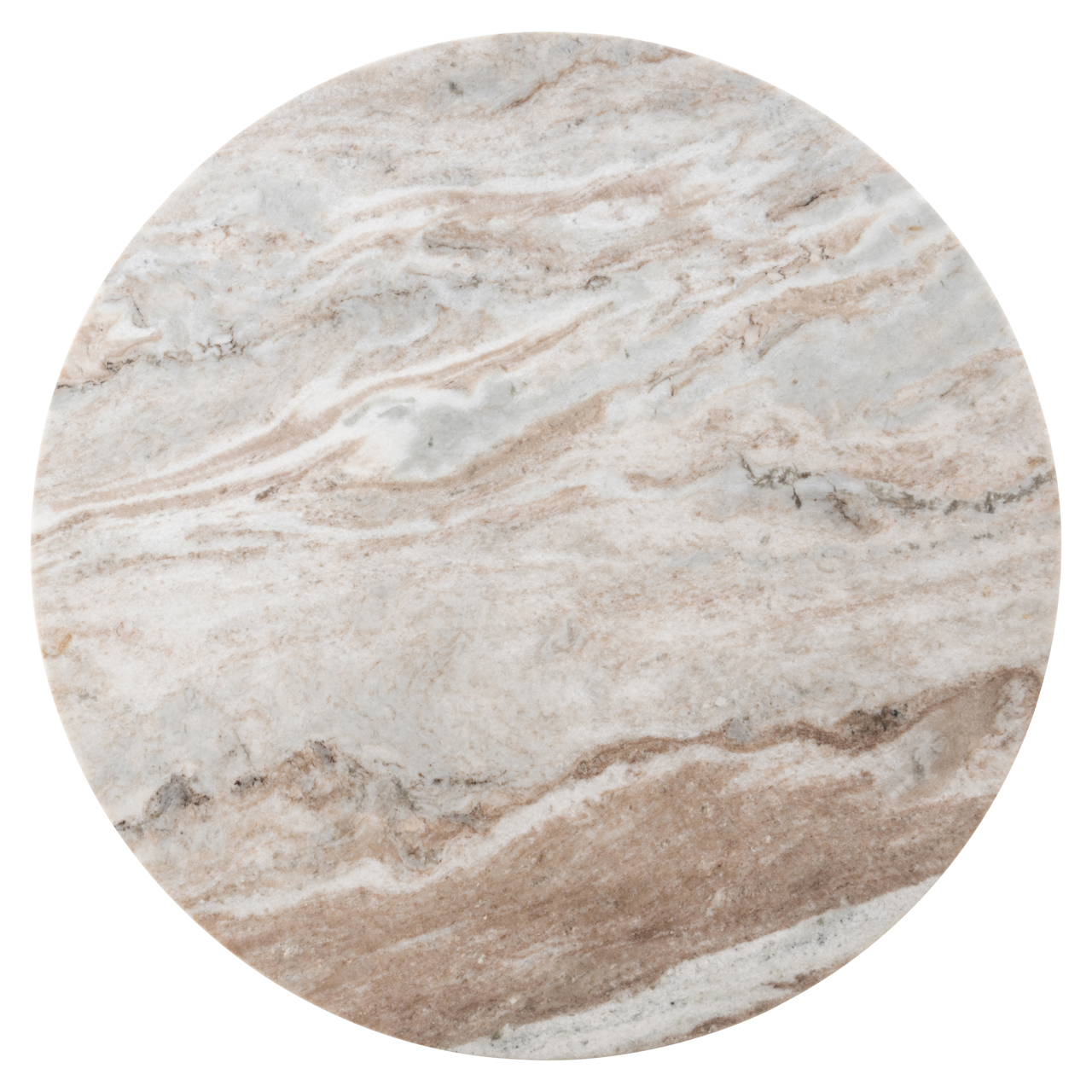 Mesa de bistró Nyon Blush beige 75Ø - Richmond Interiors