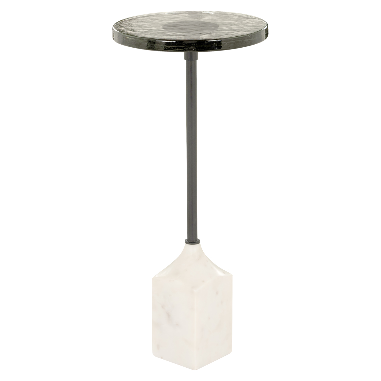 Beistelltisch Aurora white 27Ø (Ijzer|Marmor|Glas) - Richmond Interiors