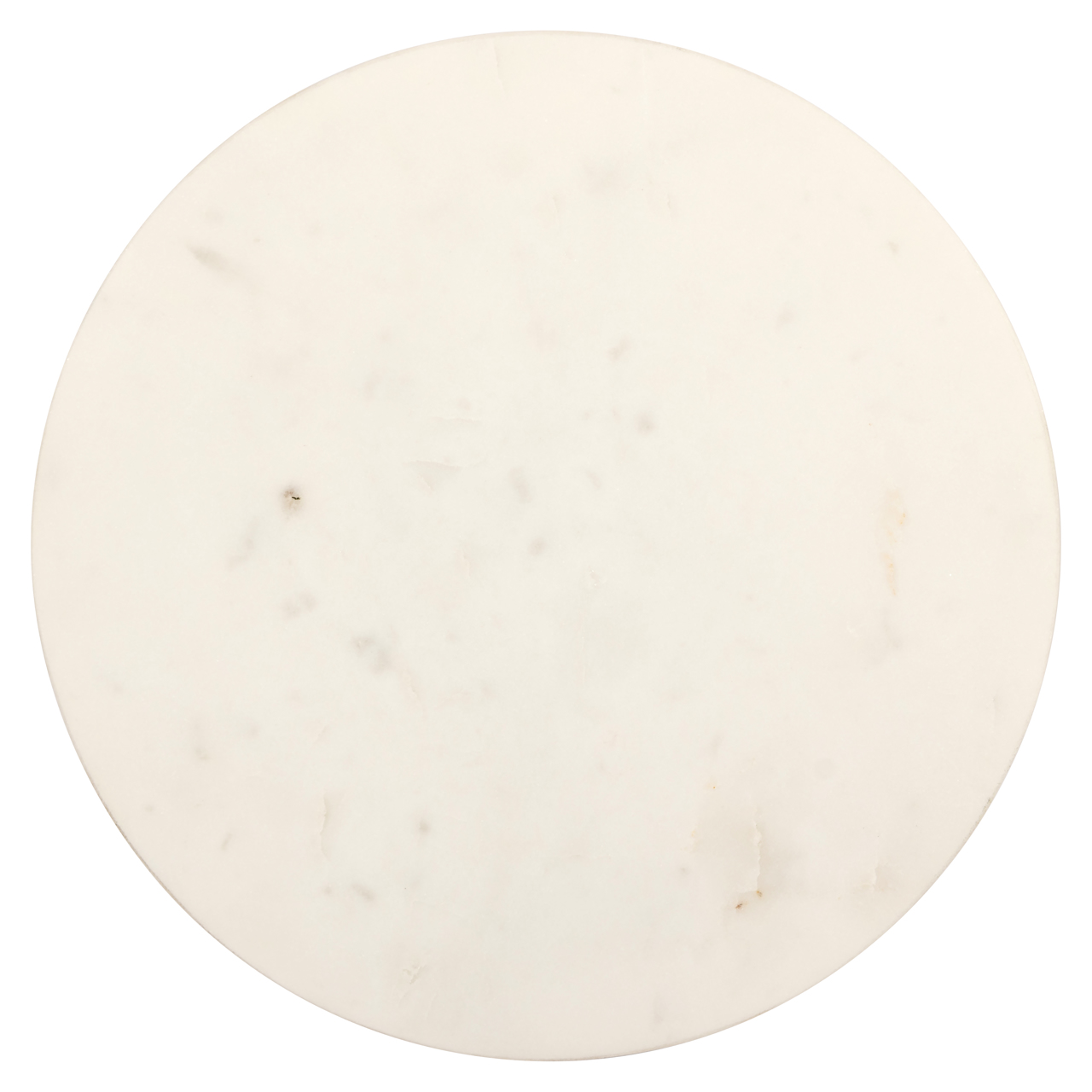Beistelltisch Misty black/white 30Ø (Ijzer|Marmor) - Richmond Interiors