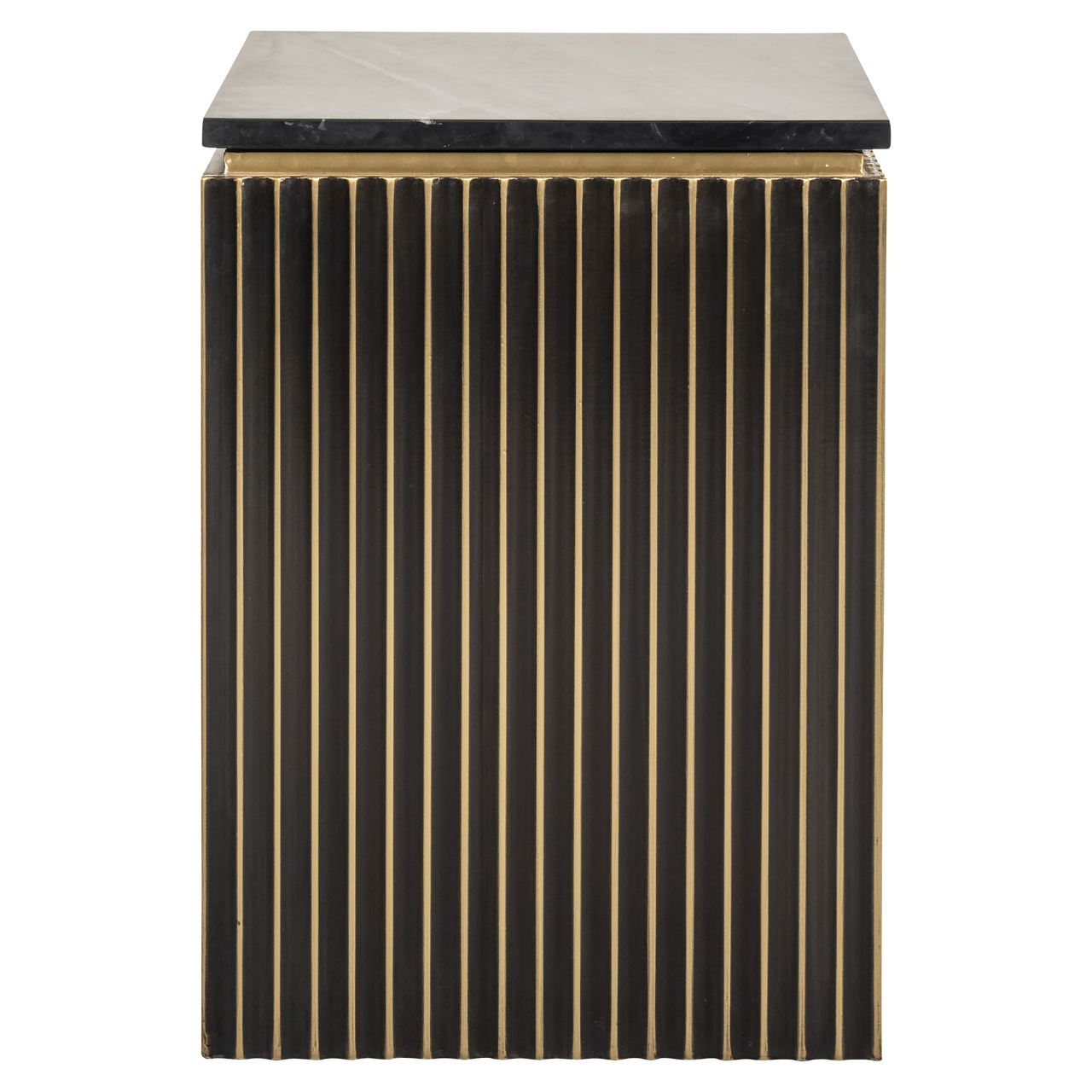 Nachttisch Les Arcs brushed gold - Richmond Interiors
