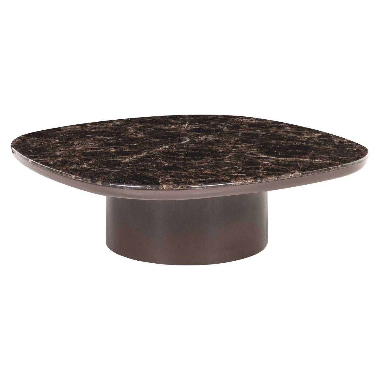 Couchtisch Almundi chocolat brown (Mdf|Keramiek|Folie) - Richmond Interiors