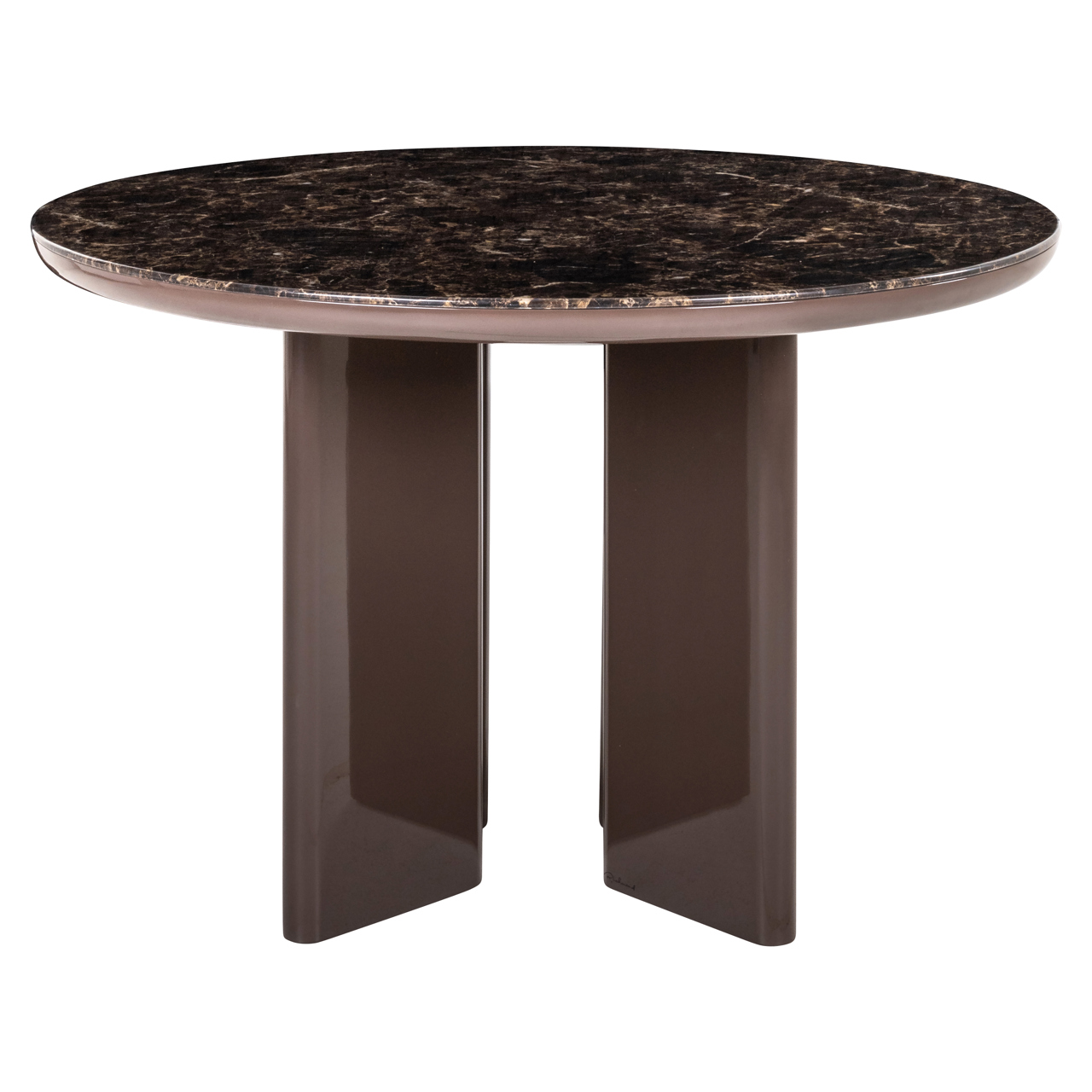 Mesa de comedor Almundi chocolat brown 120Ø - Richmond Interiors