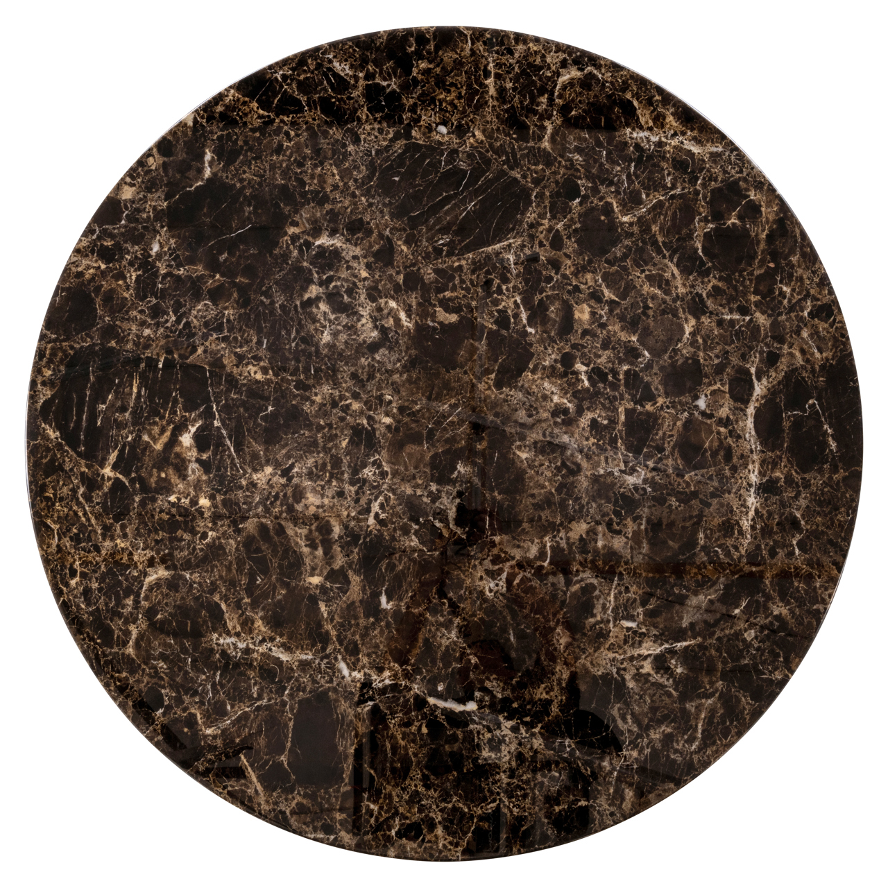 Mesa de comedor Almundi chocolat brown 120Ø - Richmond Interiors