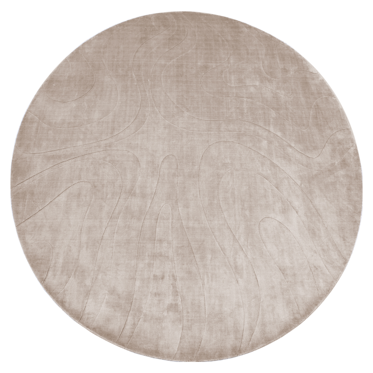 Vloerkleed Addison natural 260x260 - Richmond Interiors