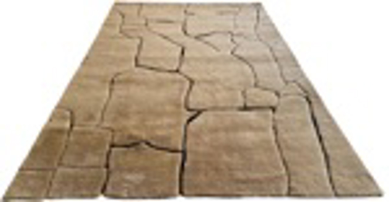 Teppich Bhawan brown 300x400 (Wolle|Baumwolle) - Richmond Interiors