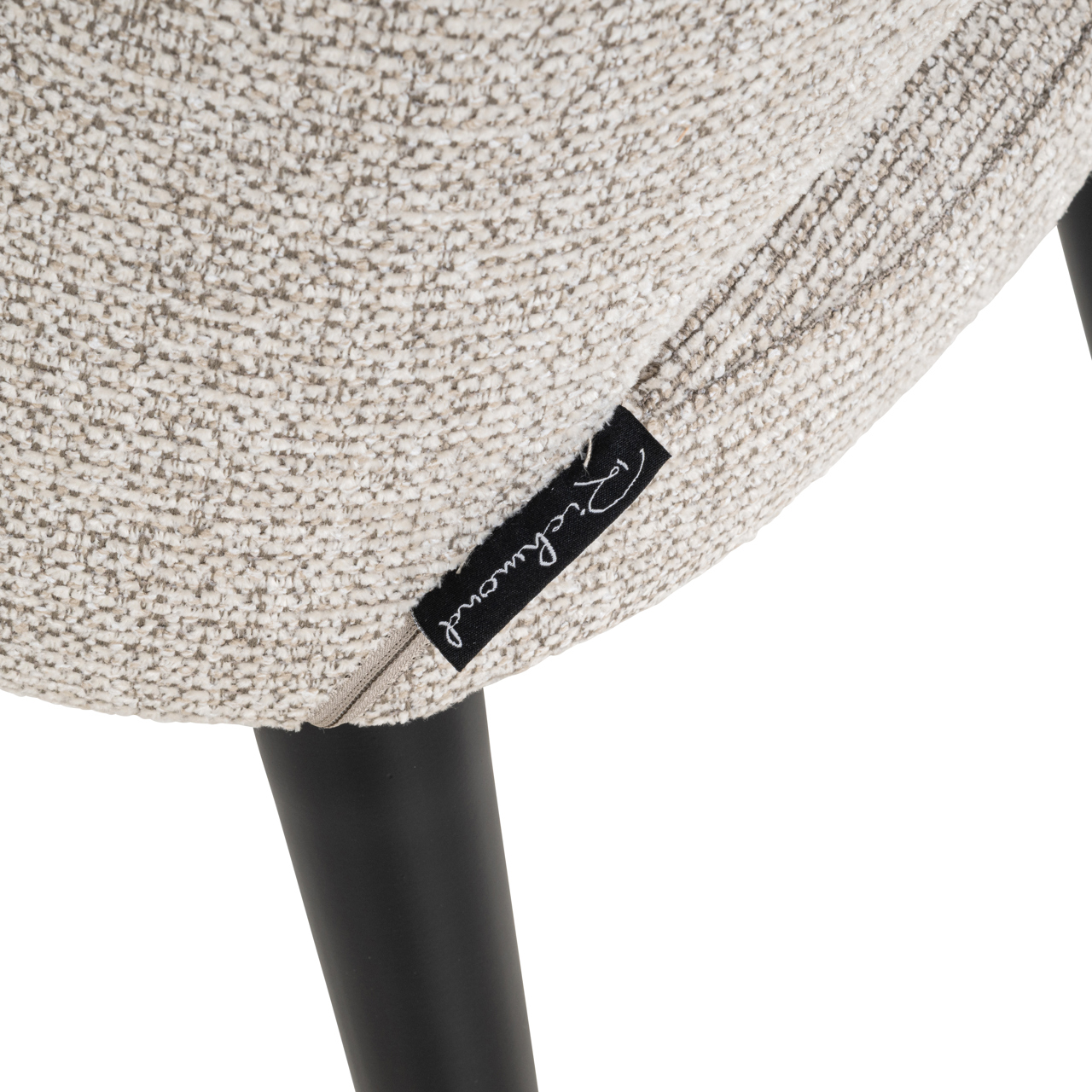 Silla de comedor Tabitha natural fancy retardante de llama (set de 2) - Richmond Interiors