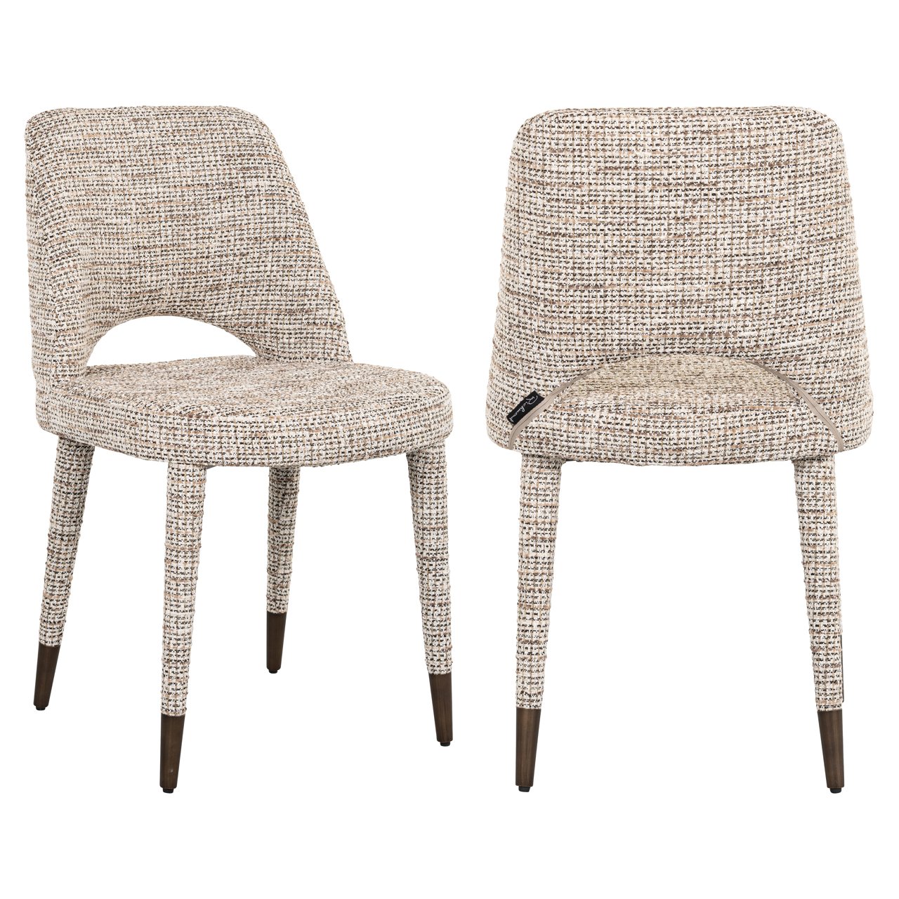 Silla de comedor Cecilia trendy nature (set de 2) - Richmond Interiors
