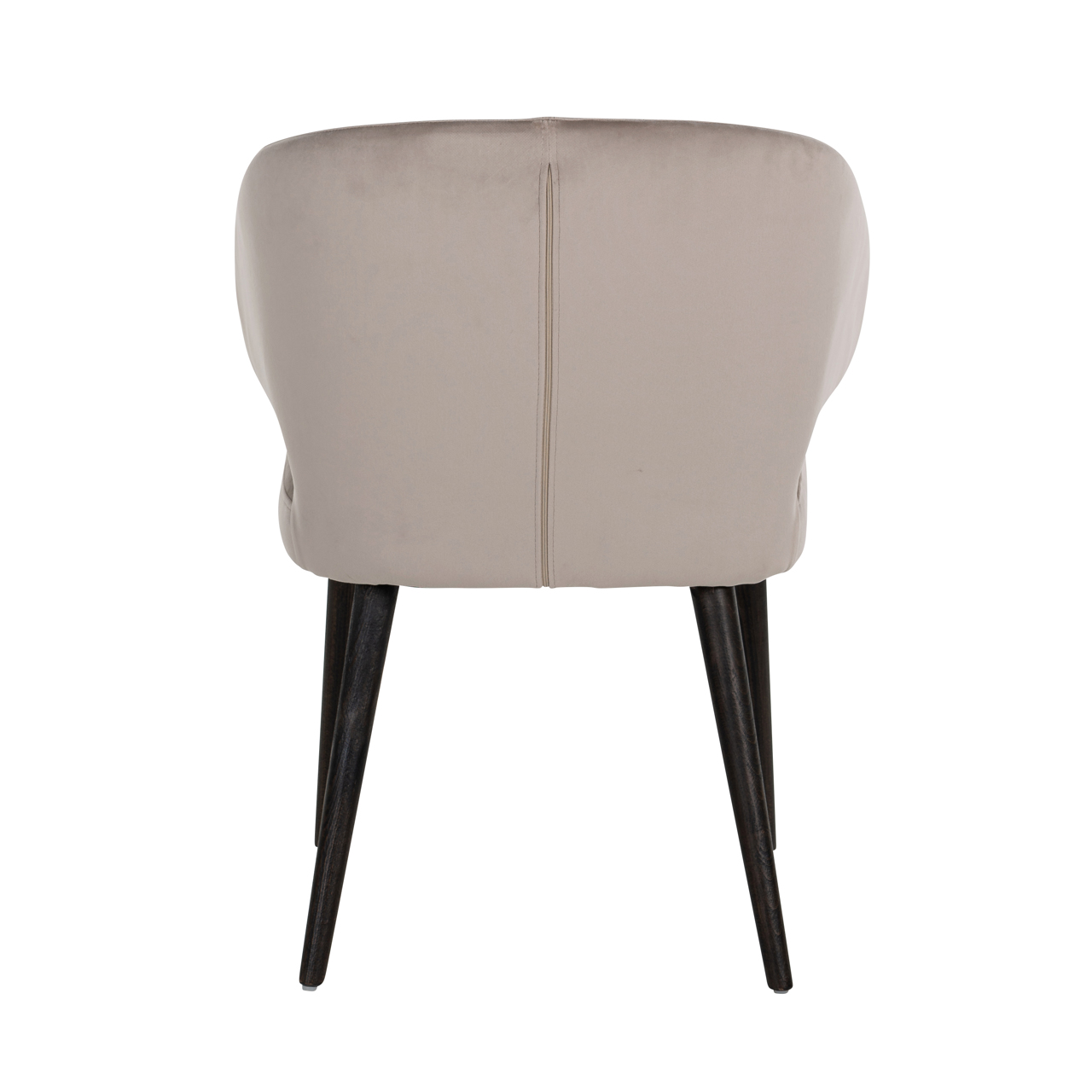 Silla de comedor Indigo caqui de terciopelo - Richmond Interiors