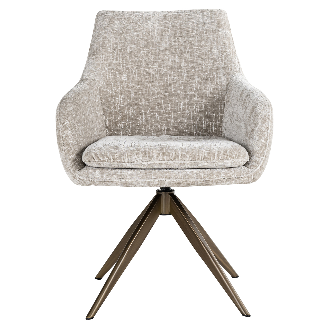 Silla de comedor Lisonne pearl island giratoria - Richmond Interiors
