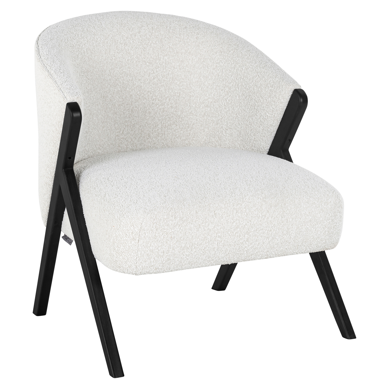 Sillón lounge Mia blanco bouclé - Richmond Interiors
