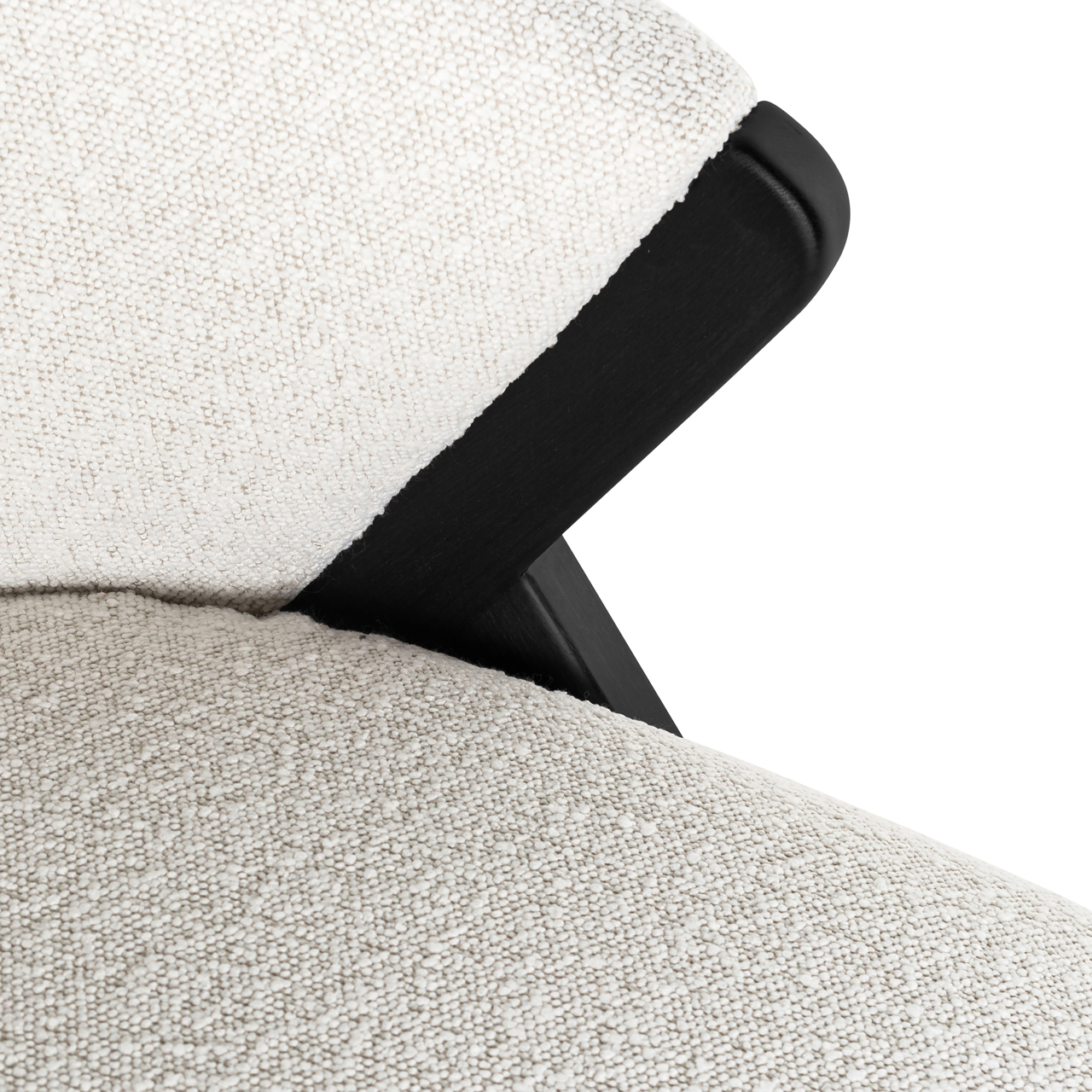 Sillón lounge Mia blanco bouclé - Richmond Interiors
