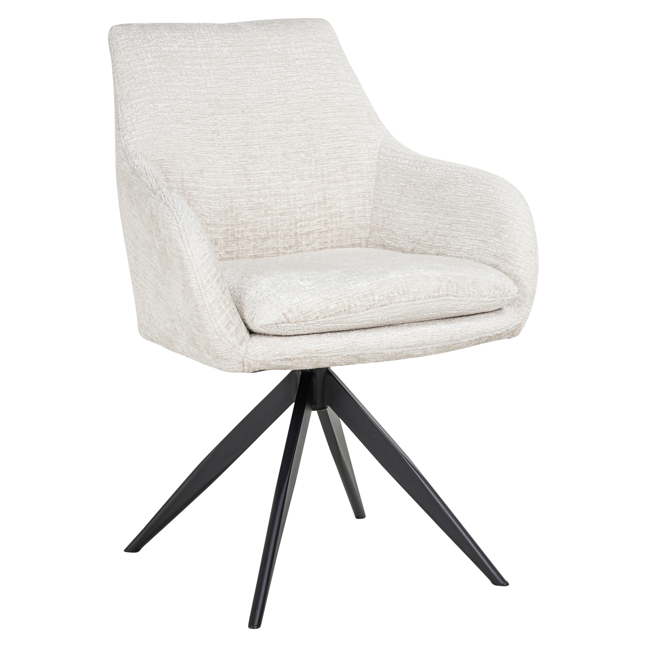 Esszimmerstuhl Lisonne cream fusion drehbar - Richmond Interiors