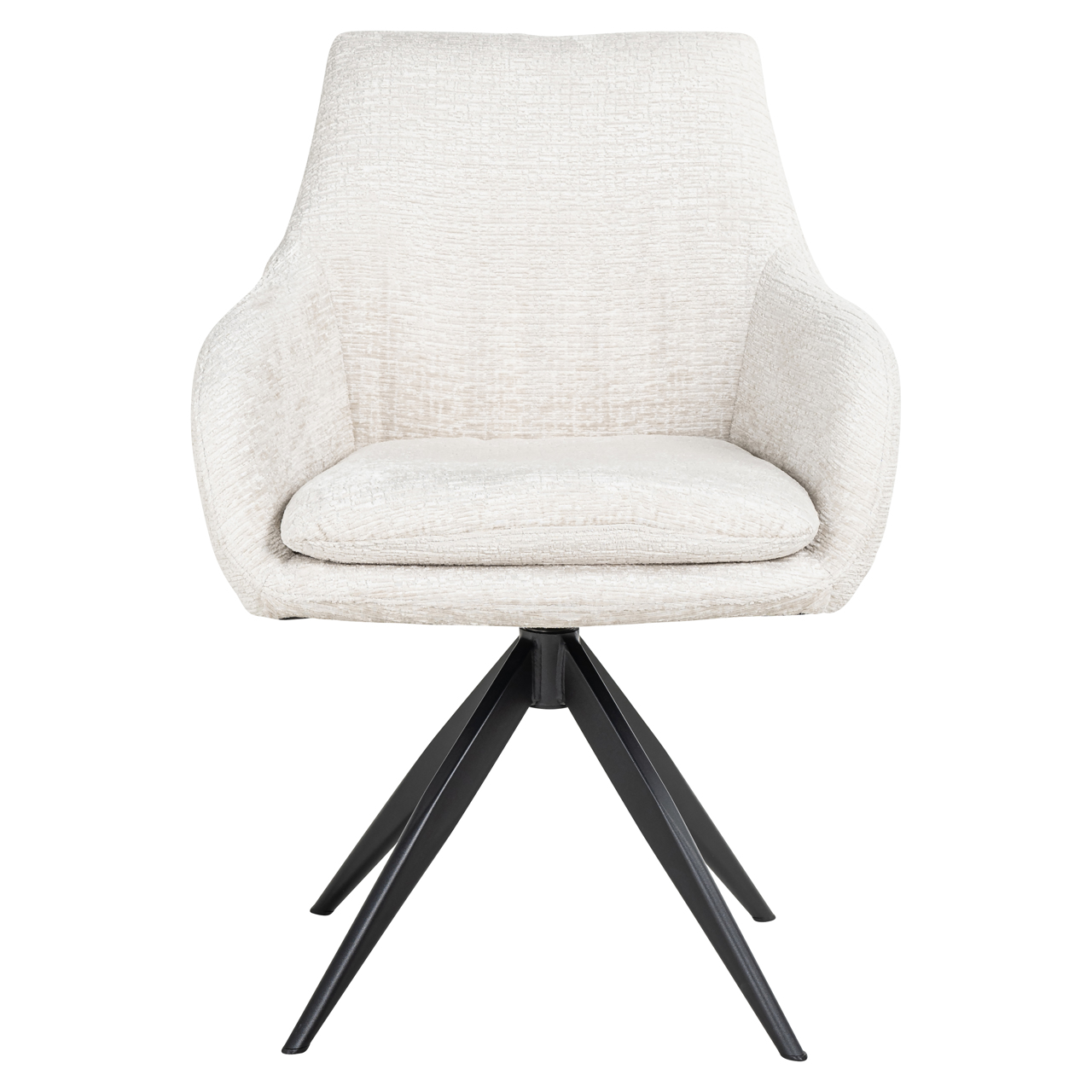 Silla de comedor Lisonne cream fusion giratoria - Richmond Interiors