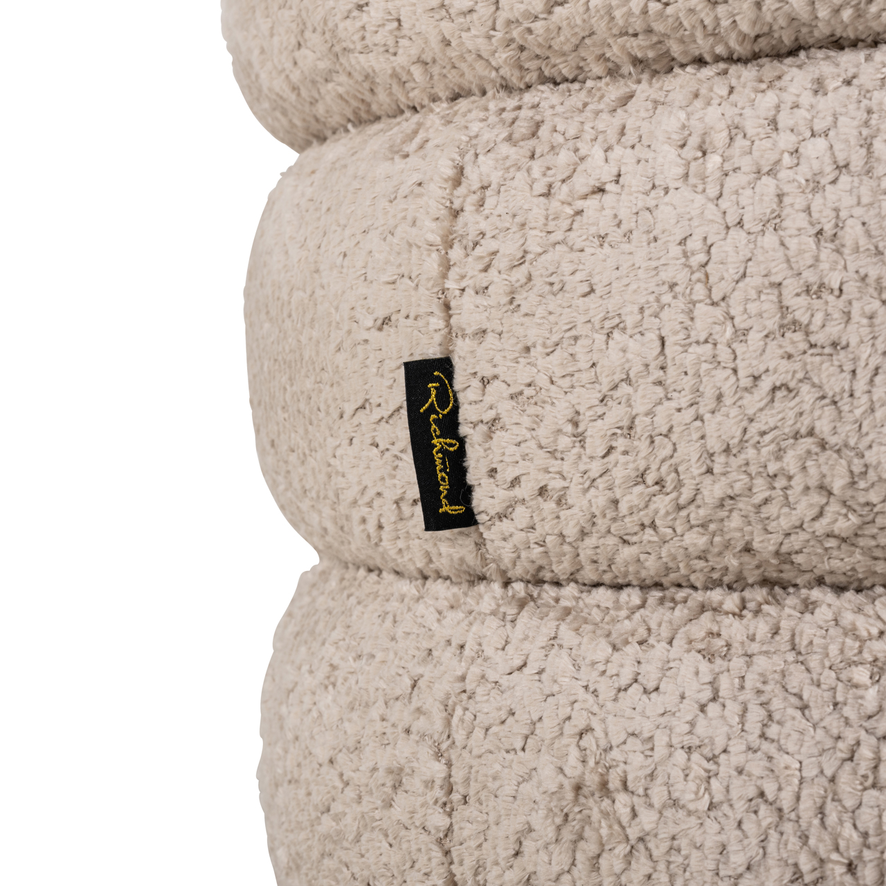 Puf y reposapiés Adele sheep natural - Richmond Interiors