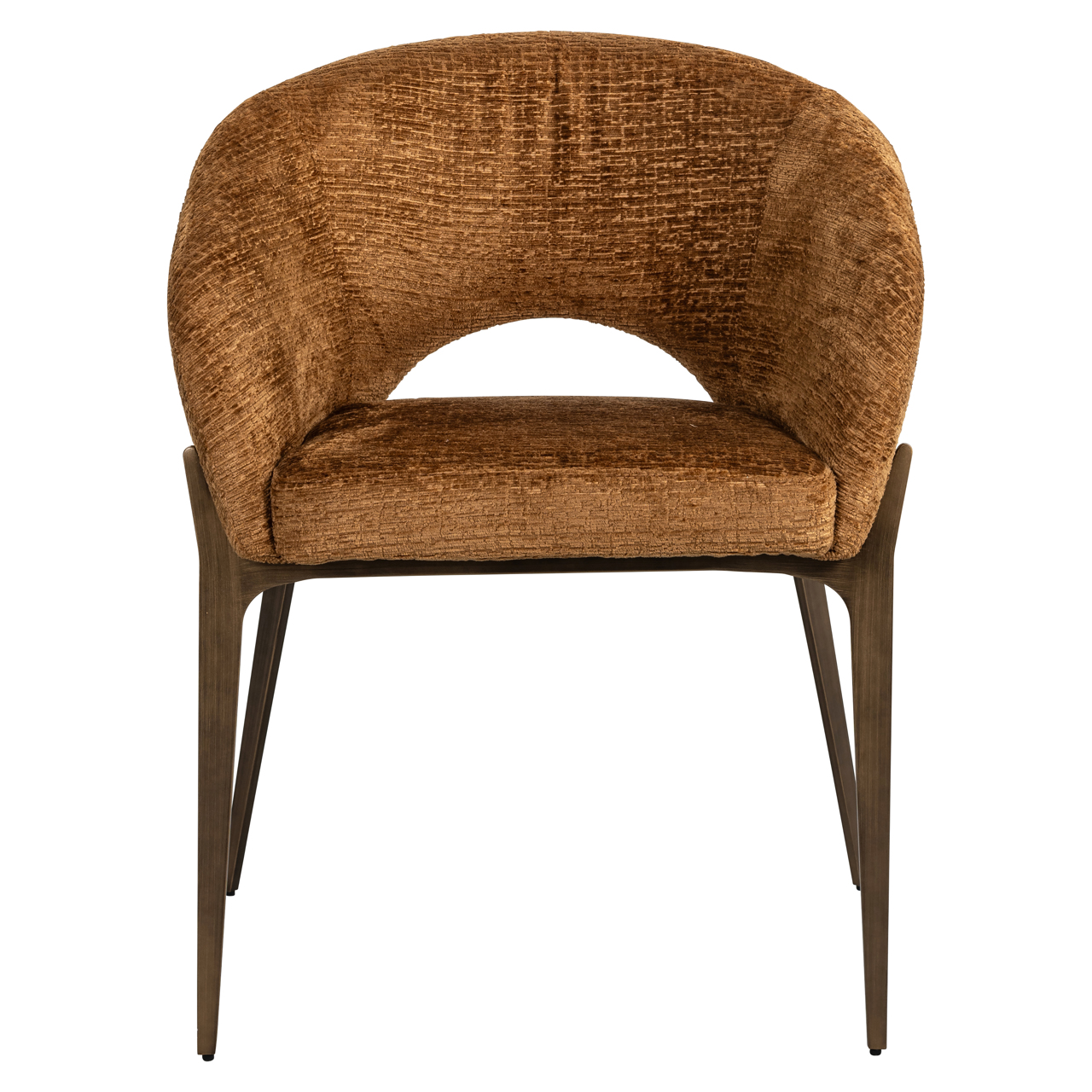 Silla de comedor Kenzi cognac fusion - Richmond Interiors
