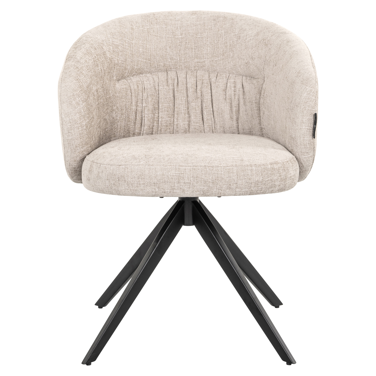 Eetkamerstoel Olivia natural miami swivel - Richmond Interiors