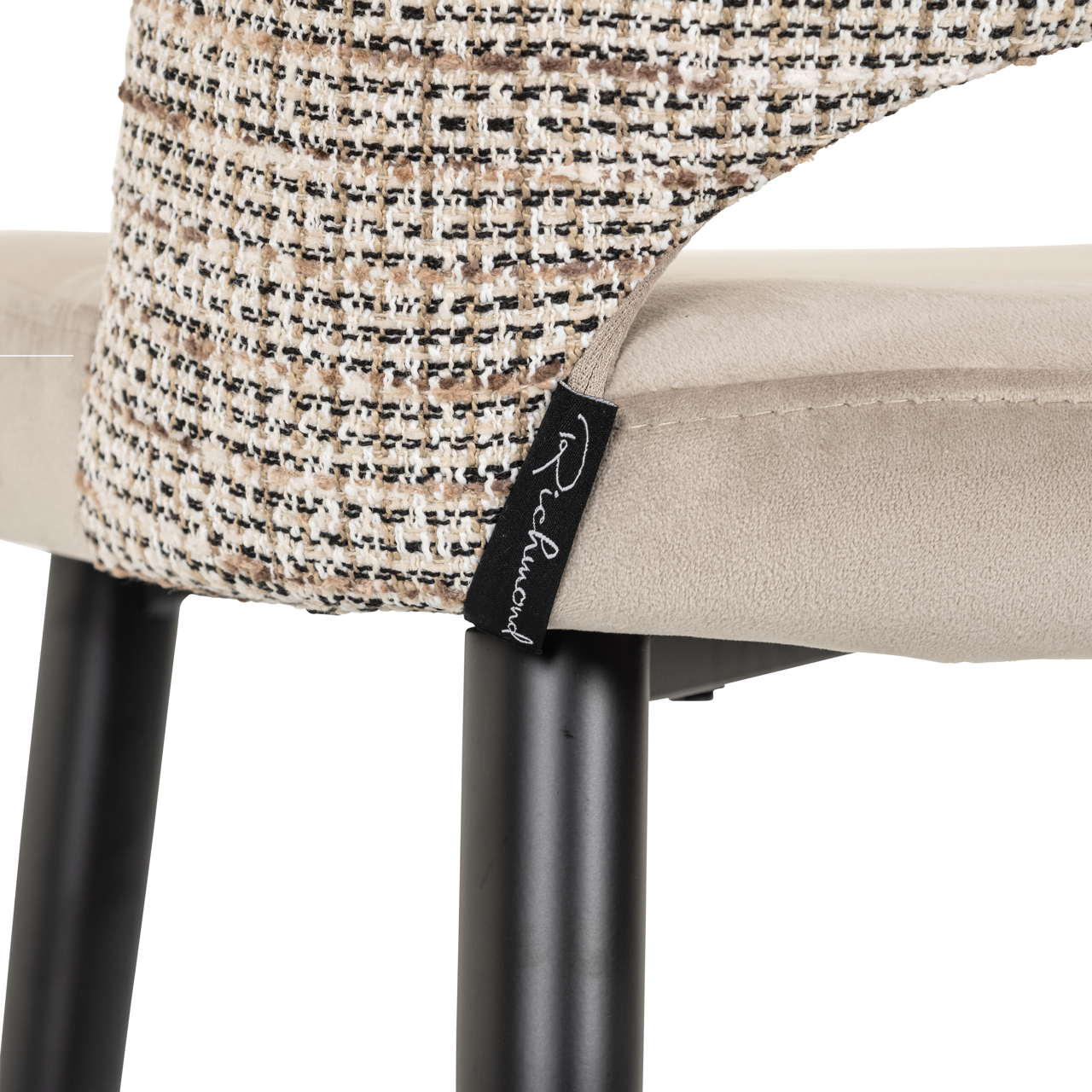 Thekenstuhl Tabitha trendy nature feuerhemmend - Richmond Interiors