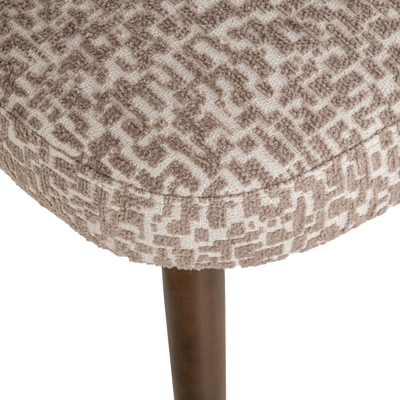 Silla de comedor Basker natural geo (set de 2) - Richmond Interiors