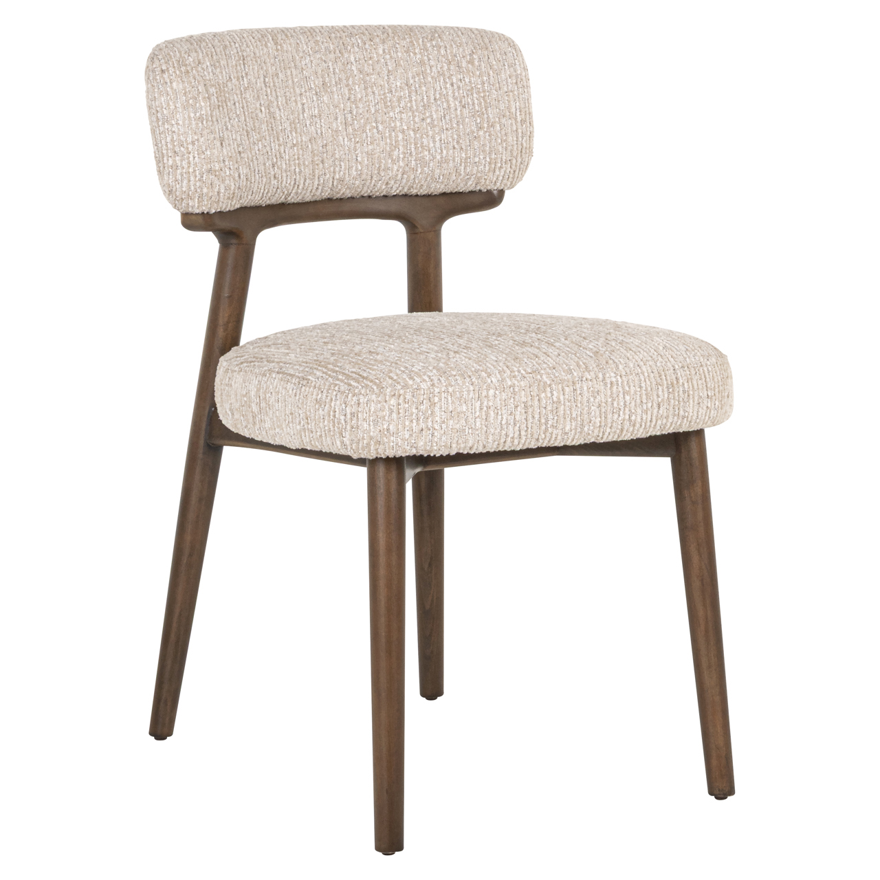 Silla de comedor Basker natural linear (set de 2) - Richmond Interiors