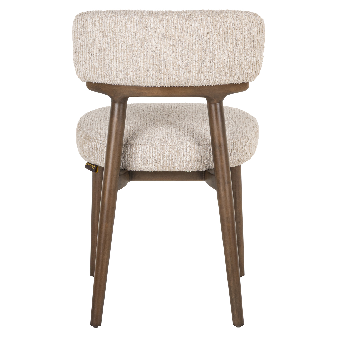 Silla de comedor Basker natural linear (set de 2) - Richmond Interiors
