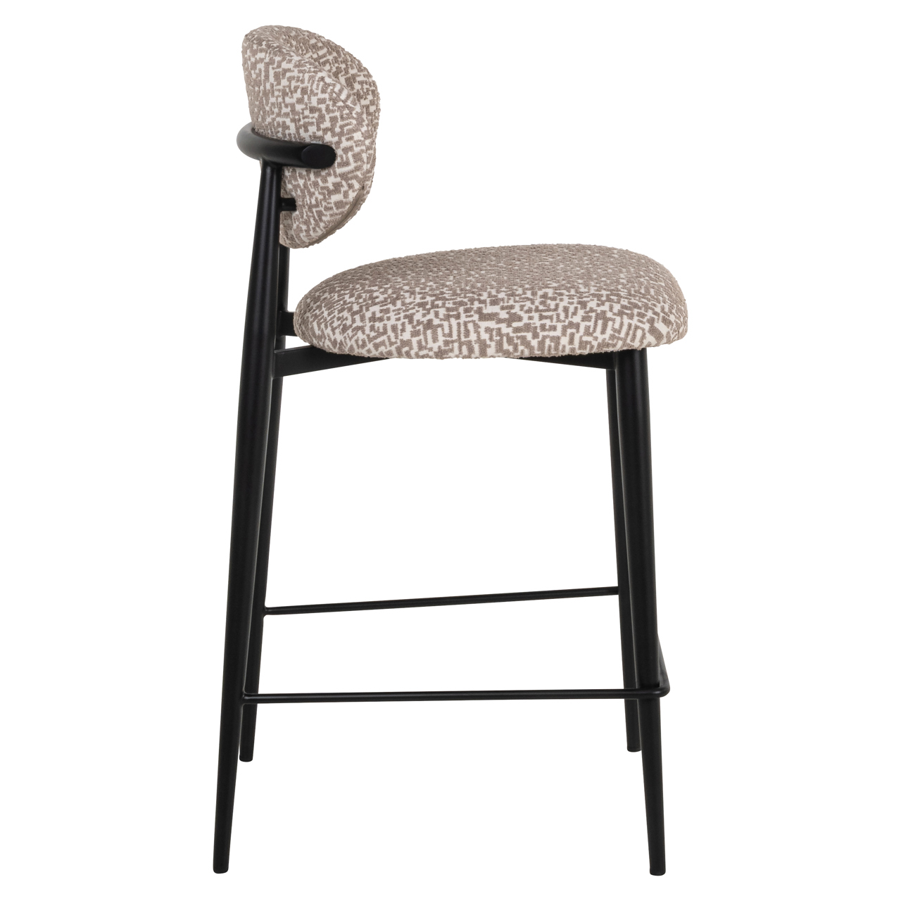 Thekenstuhl Dantes natural geo feuerhemmend - Richmond Interiors