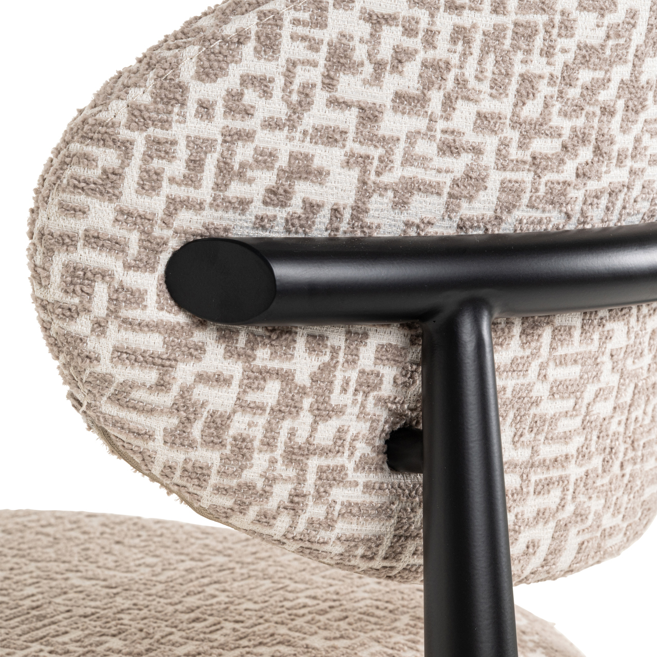 Thekenstuhl Dantes natural geo feuerhemmend - Richmond Interiors