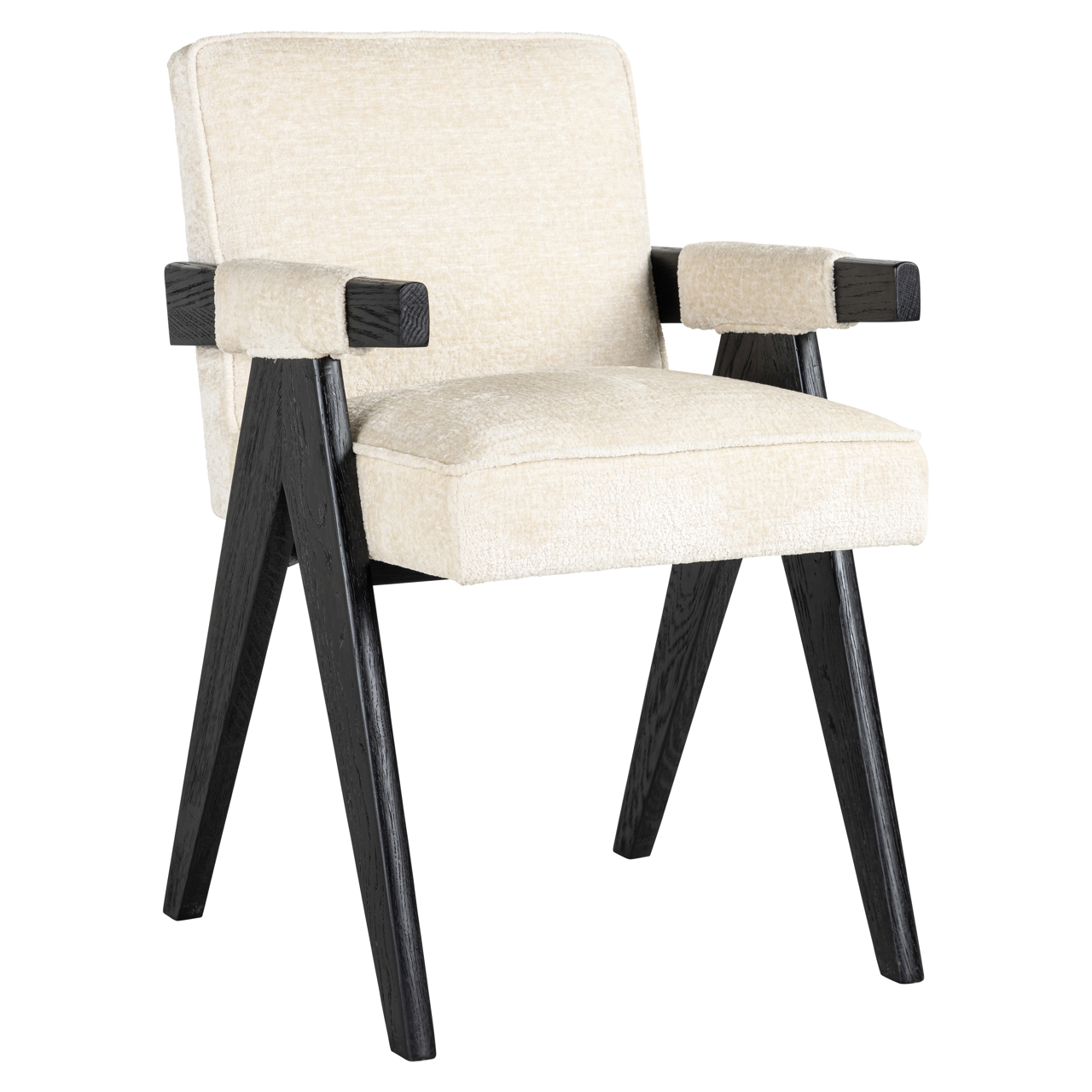 Esszimmerstuhl Cooper white chenille - Richmond Interiors