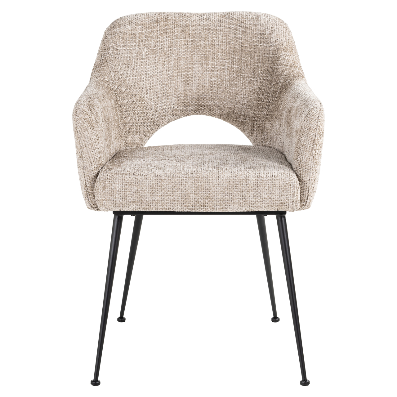 Esszimmerstuhl Jenthe renegade desert feuerhemmend (Metall|Schaum) - Richmond Interiors