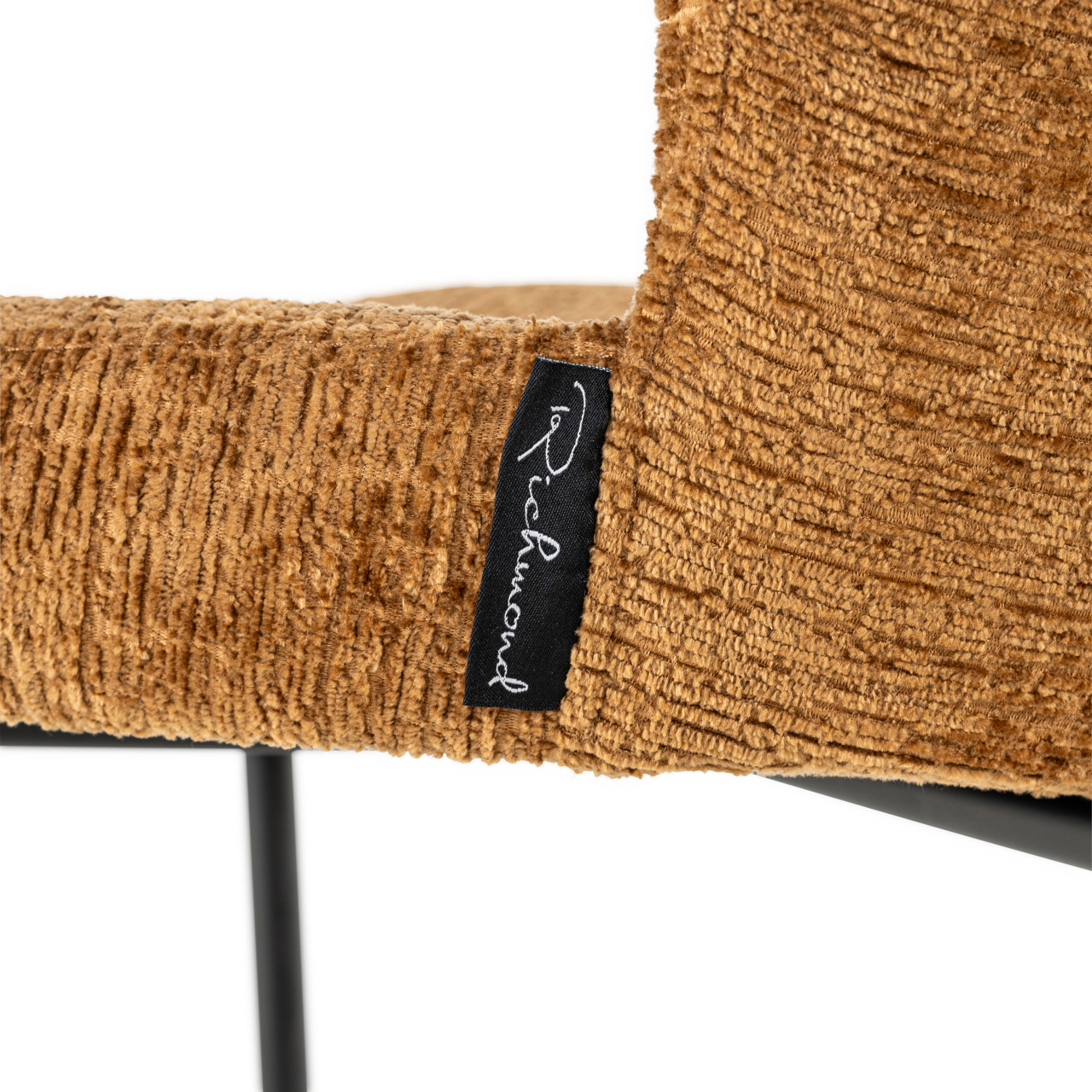 Thekenstuhl Darby cognac fusion (Metall|Schaum) - Richmond Interiors