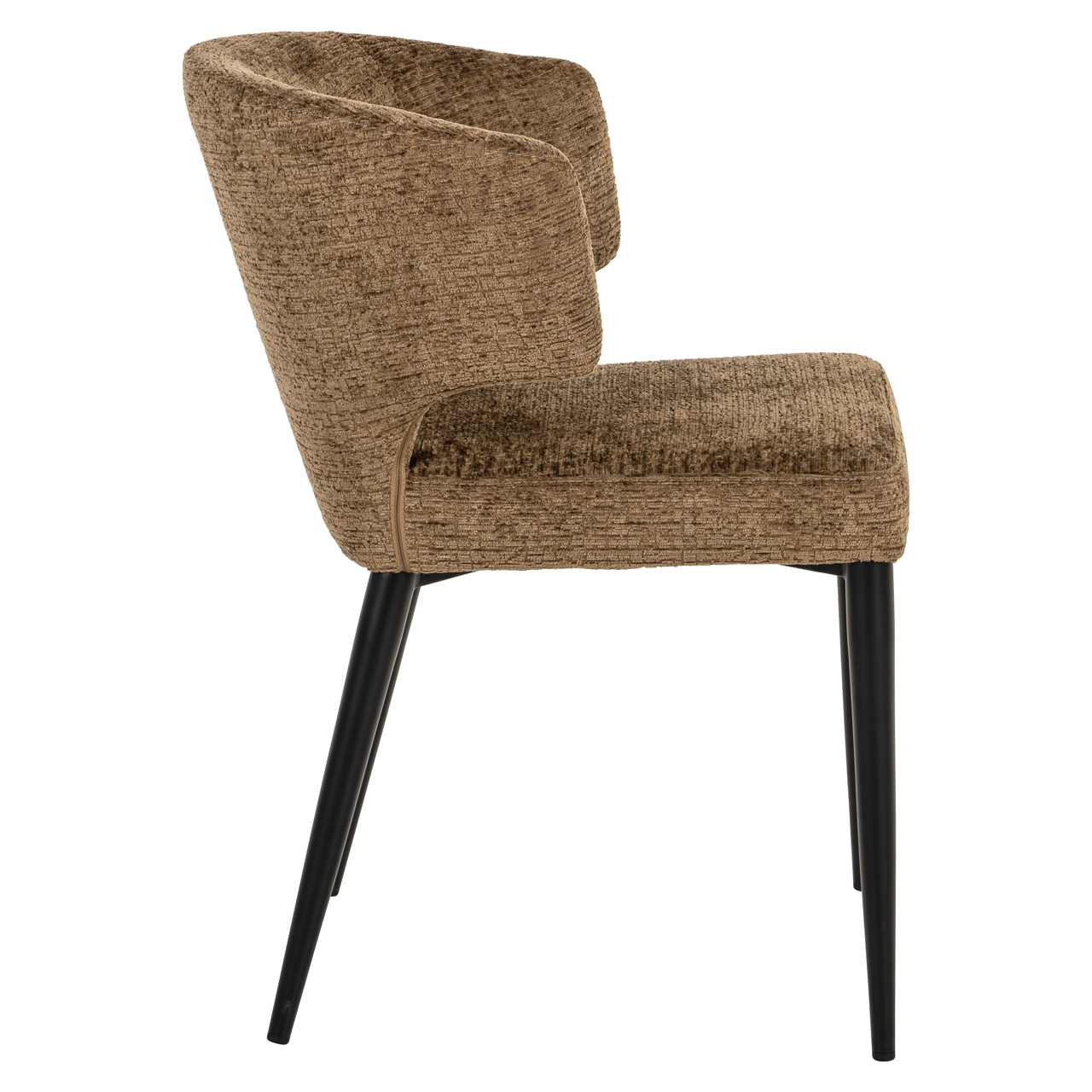 Dining Chair Taylor brandy fusion fire retardant - Richmond Interiors