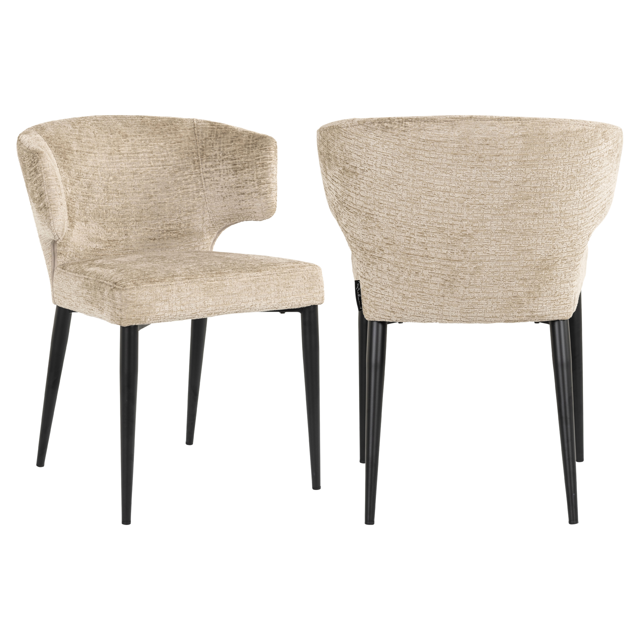 Esszimmerstuhl Taylor desert fusion feuerhemmend - Richmond Interiors