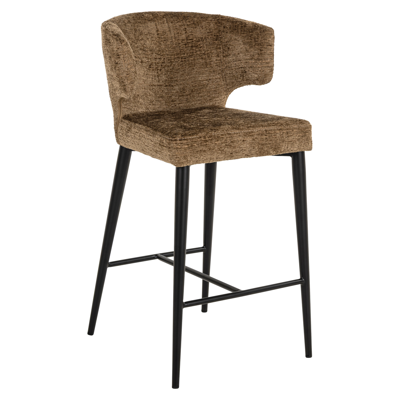 Thekenstuhl Taylor brandy fusion feuerhemmend - Richmond Interiors