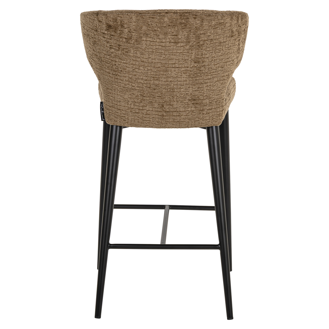 Silla alta de cocina Taylor brandy fusion retardante de llama - Richmond Interiors