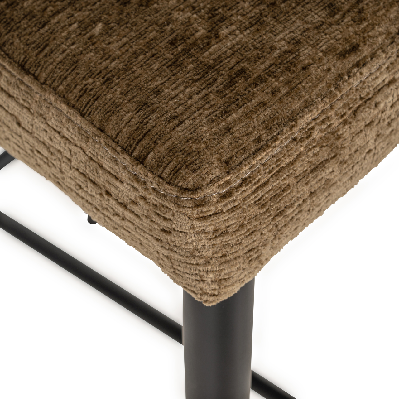 Silla alta de cocina Taylor brandy fusion retardante de llama - Richmond Interiors