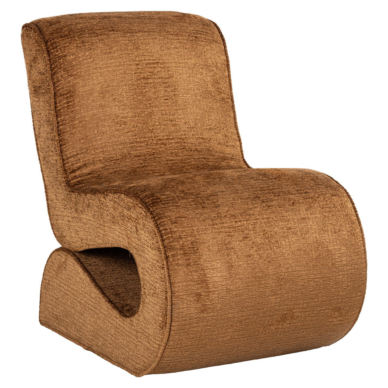 Sillón lounge Frankie cognac fusion - Richmond Interiors