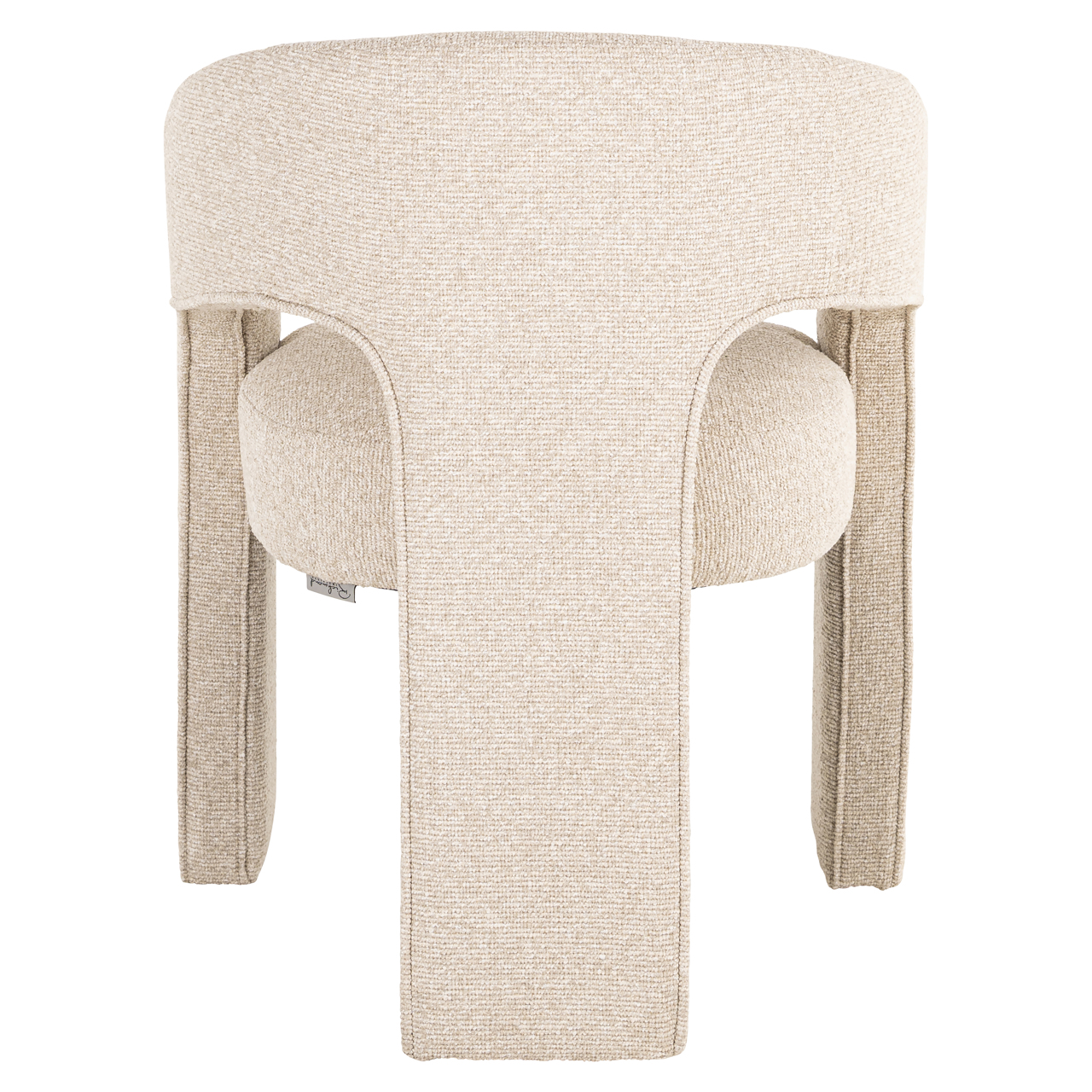 Silla de comedor Belle biscotti retardante de llama - Richmond Interiors