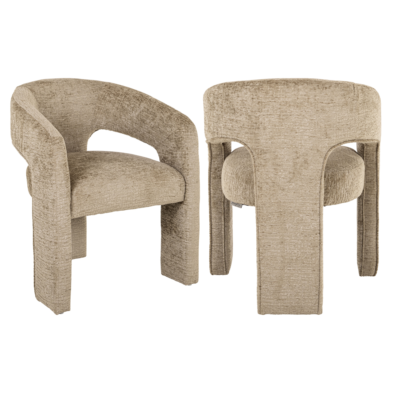 Silla de comedor Belle desert fusion retardante de llama - Richmond Interiors