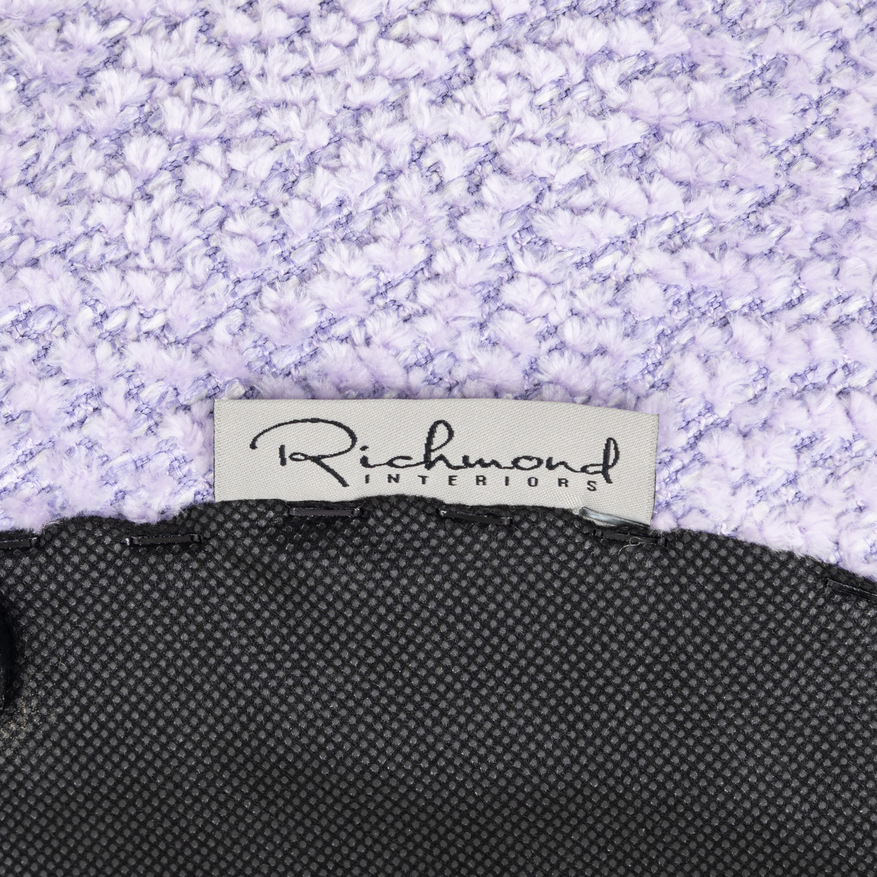 Puf y reposapiés Jace lovely lavender - Richmond Interiors