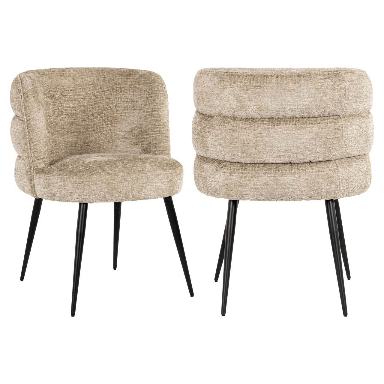 Silla de comedor Stella desert fusion retardante de llama - Richmond Interiors