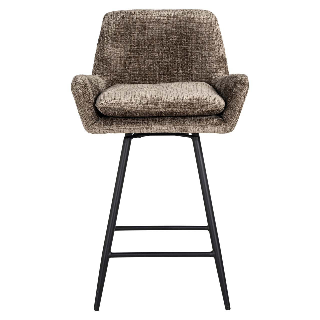 Thekenstuhl Linsey niagara stone drehbar (Set aus 2) - Richmond Interiors