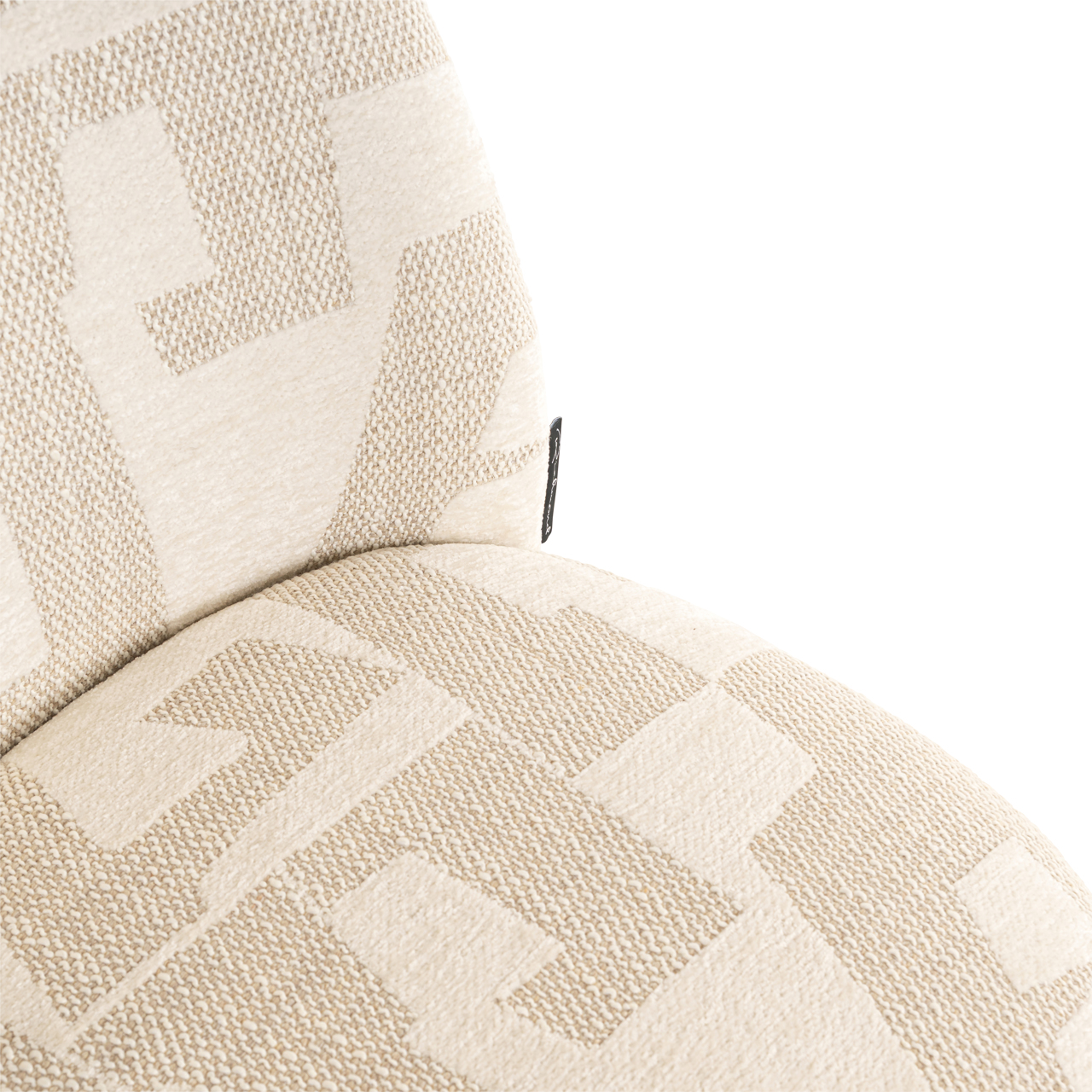 Esszimmerstuhl Lana beige graffic (Set aus 2) - Richmond Interiors