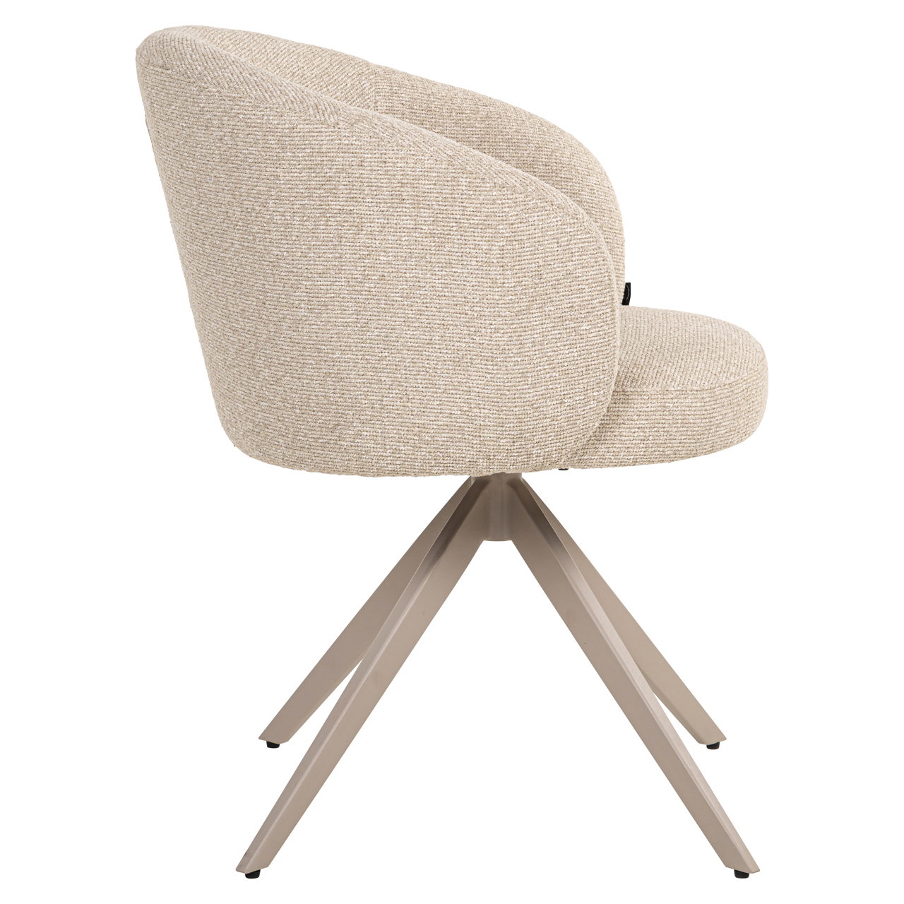 Esszimmerstuhl Olivia biscotti drehbar - Richmond Interiors