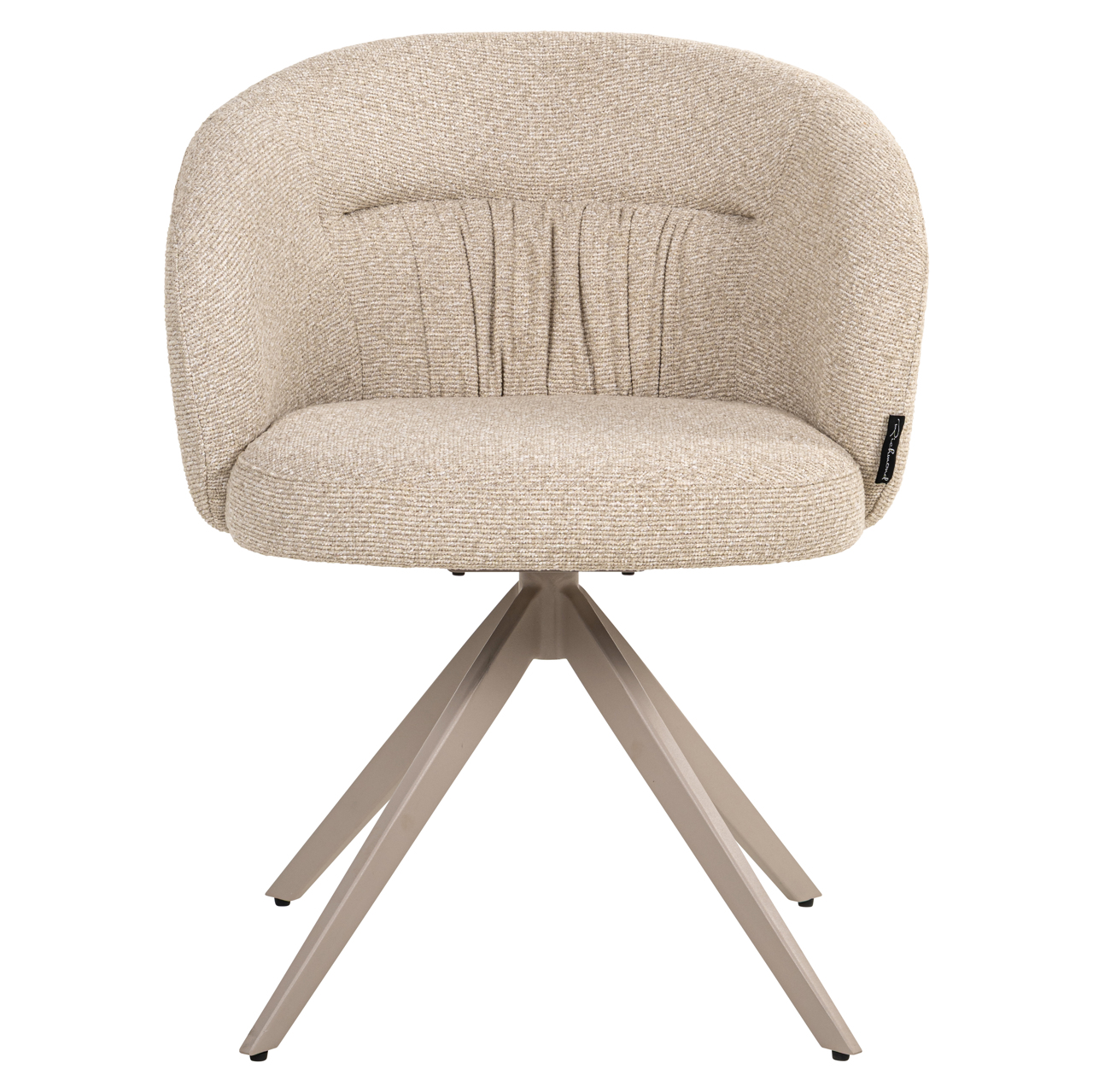 Silla de comedor Olivia biscotti giratoria - Richmond Interiors
