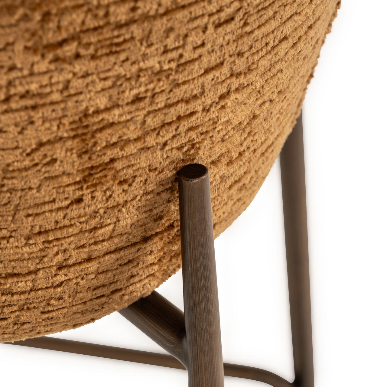 Thekenstuhl Odarby cognac fusion - Richmond Interiors