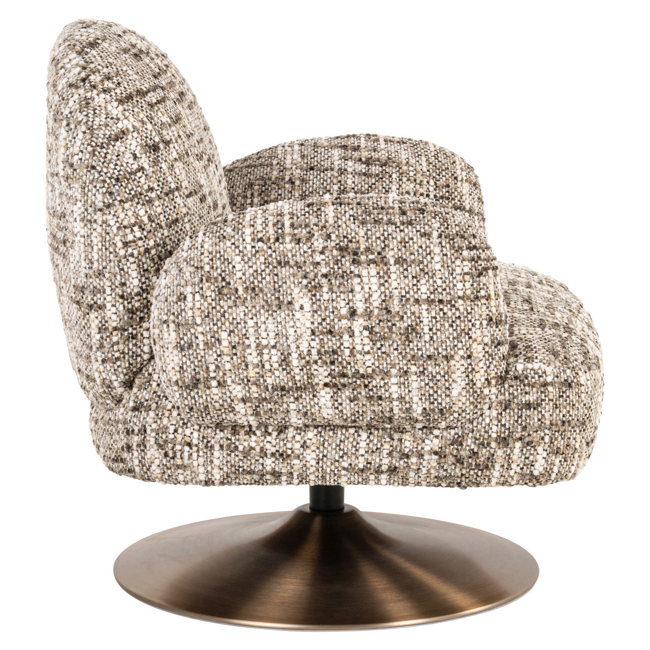 Lounge Stuhl Kagney brown omara drehbar - Richmond Interiors