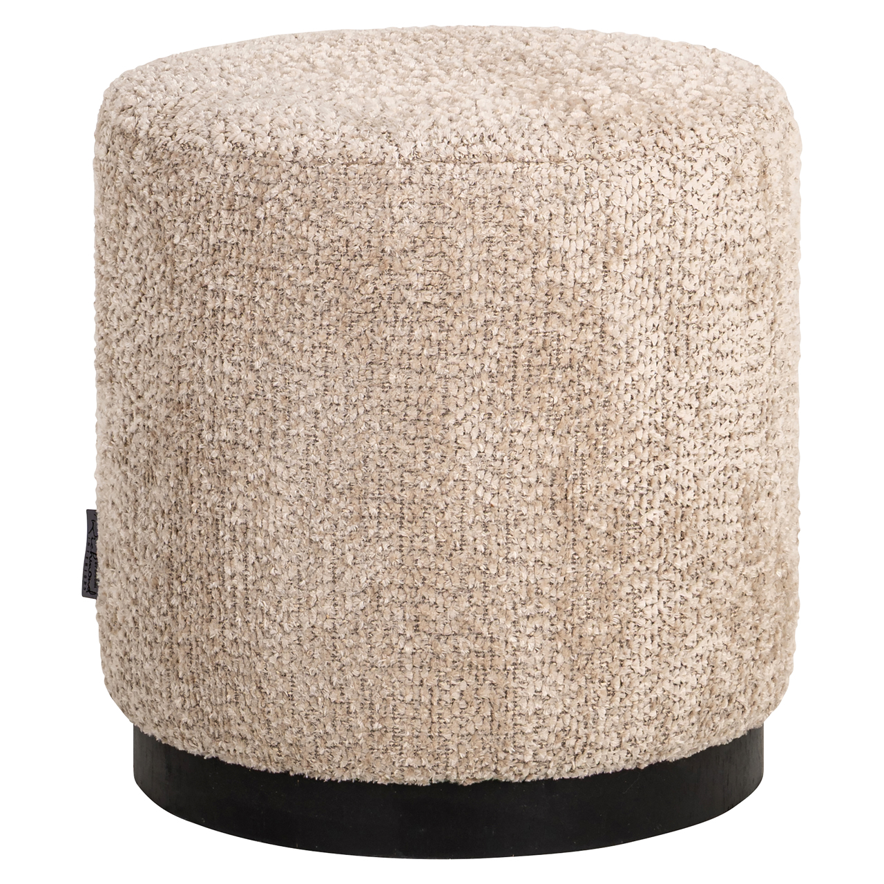 Yoda pouffe & footstool made to measure 45Ø fire retardant - Richmond Interiors
