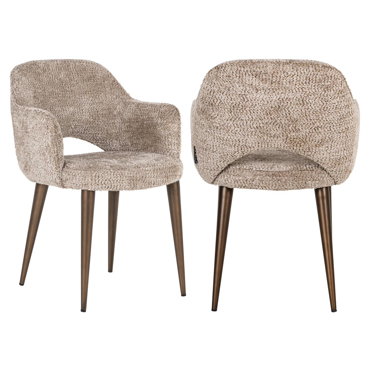 Silla de comedor Delphina lovely nature retardante de llama - Richmond Interiors
