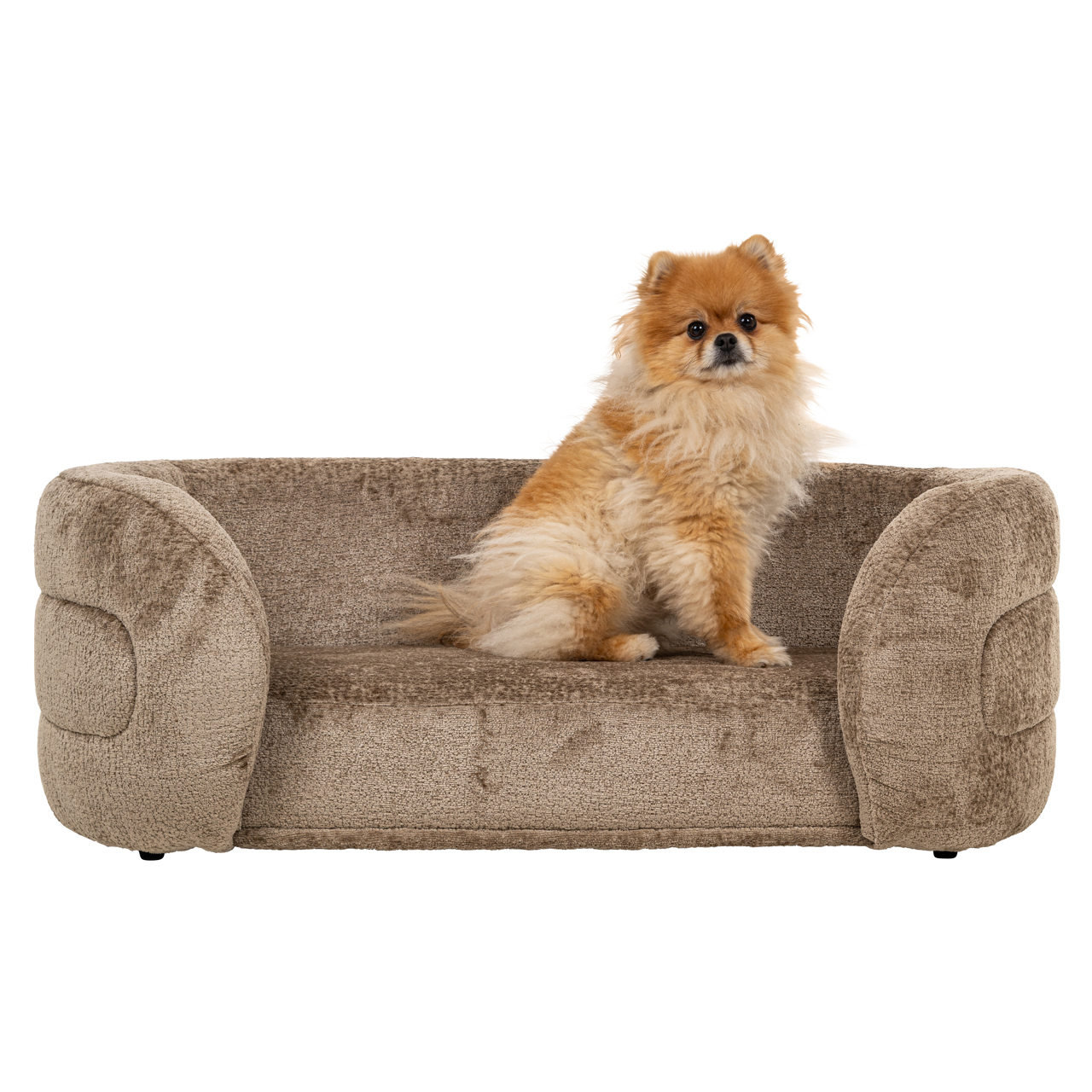 Hondenbed Bingo taupe chenille - Richmond Interiors
