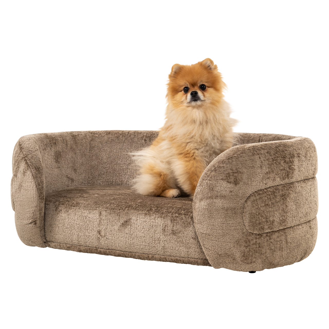 Hondenbed Bingo taupe chenille - Richmond Interiors